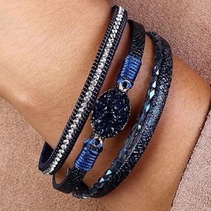 Faux Leather Wrap Bracelet